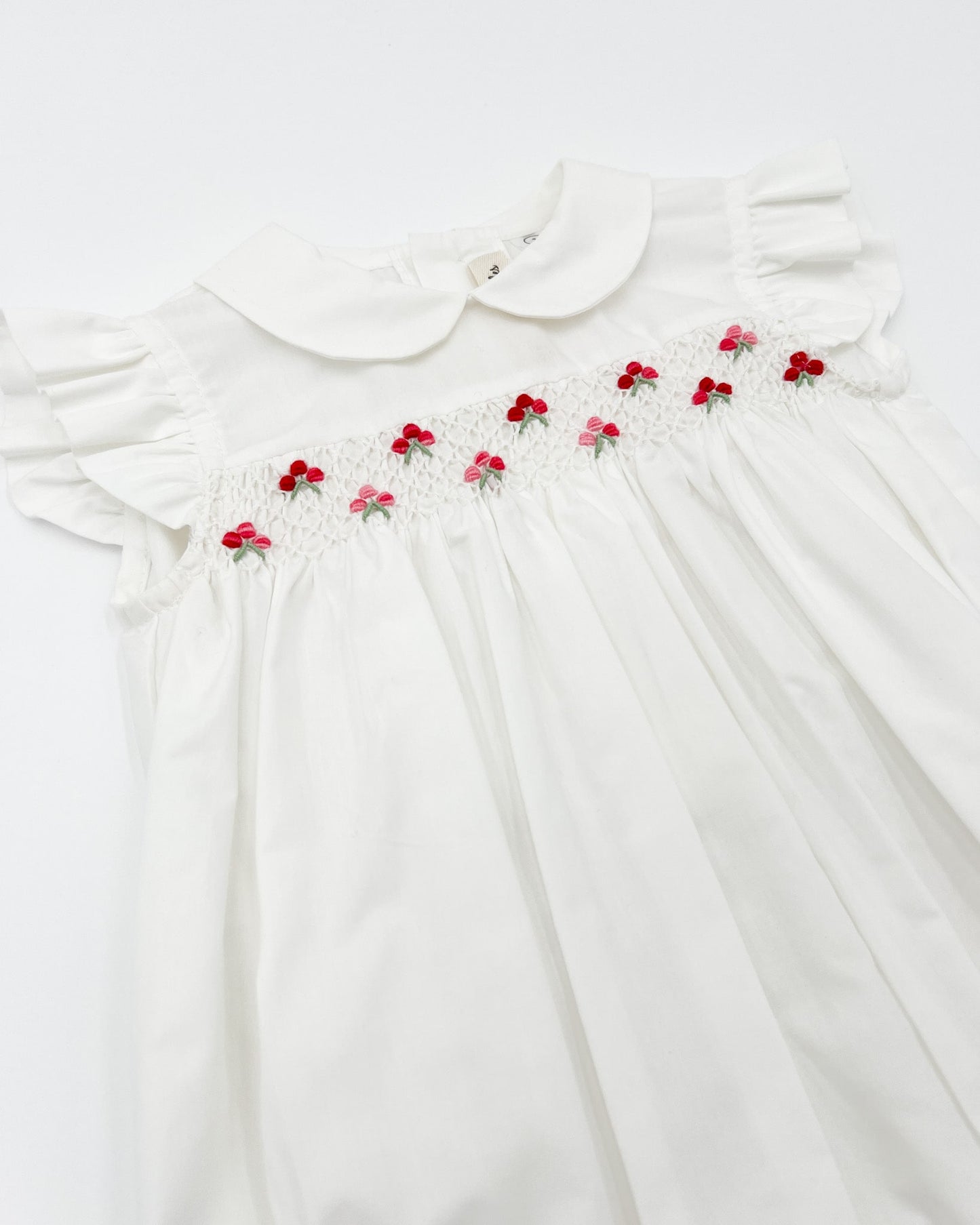 Mariana Romper with Peter-pan style Collar