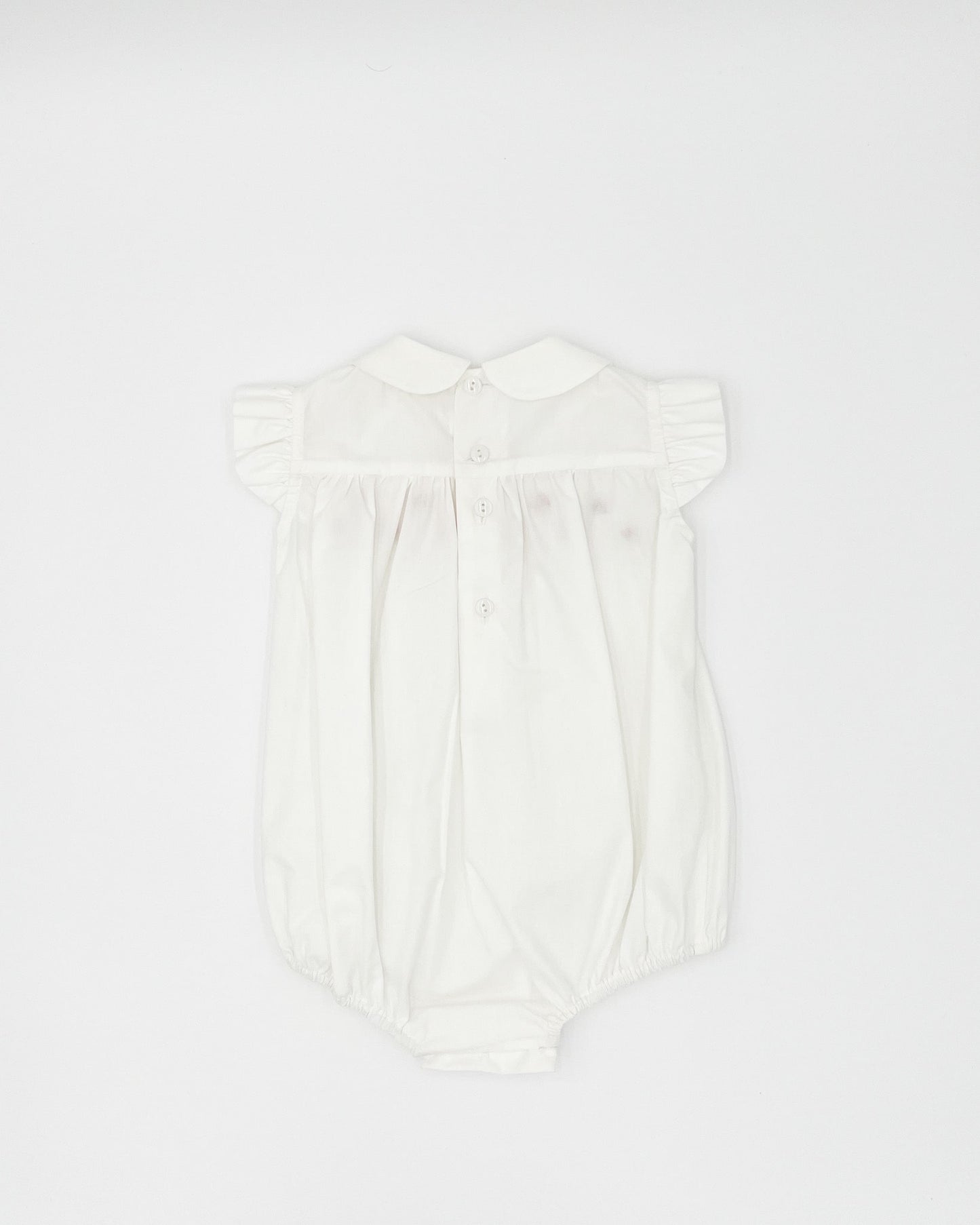Mariana Romper with Peter-pan style Collar