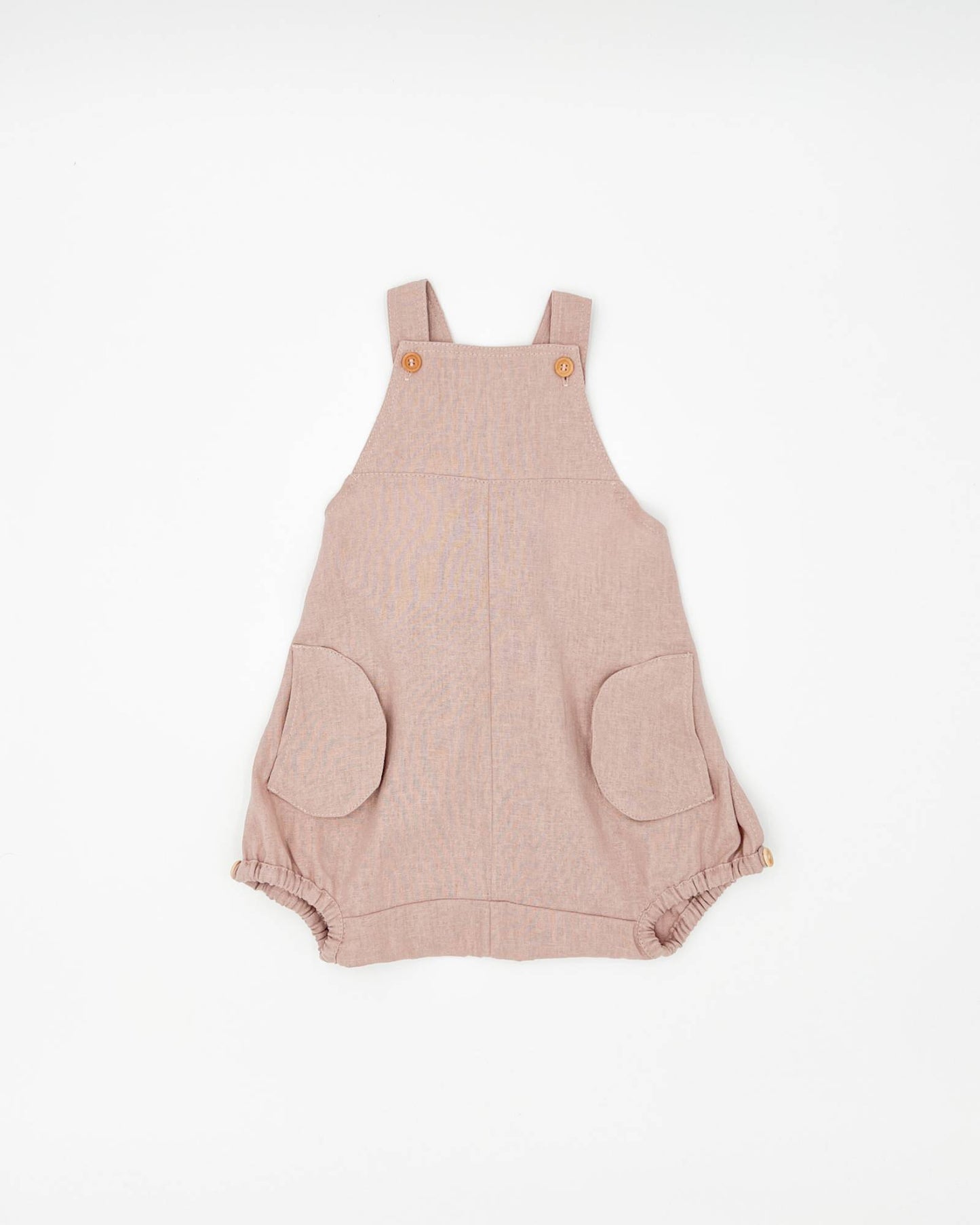 Baby Linen Romper